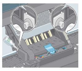 hp Designjet Z6800打印机打印头托架怎么润滑?