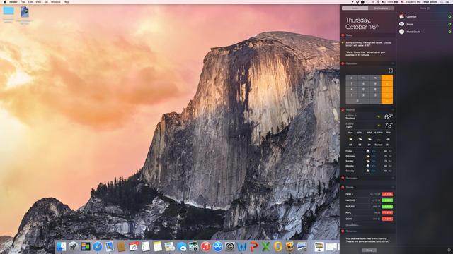 OS X 10.10 Yosemite的新特性与iOS联系更紧密 