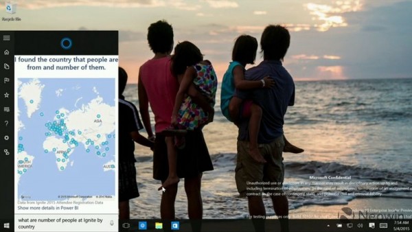 Win10新开始菜单和Cortana曝光    现场截图图赏
