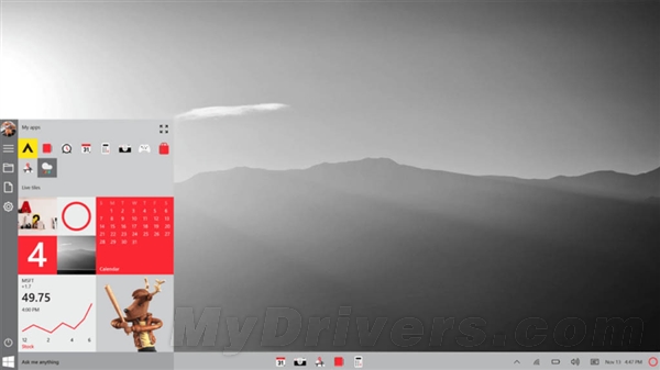 Windows 10.1原型截图首曝：桌面和开始菜单变化实在太大了