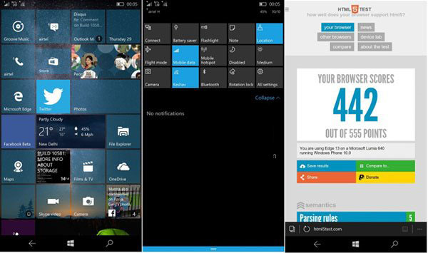 Win10 Mobile预览版10581初印象：流畅得不像预览版