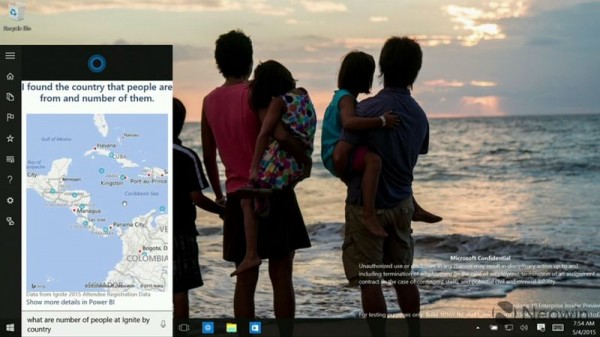 Win10新开始菜单和Cortana曝光    现场截图图赏